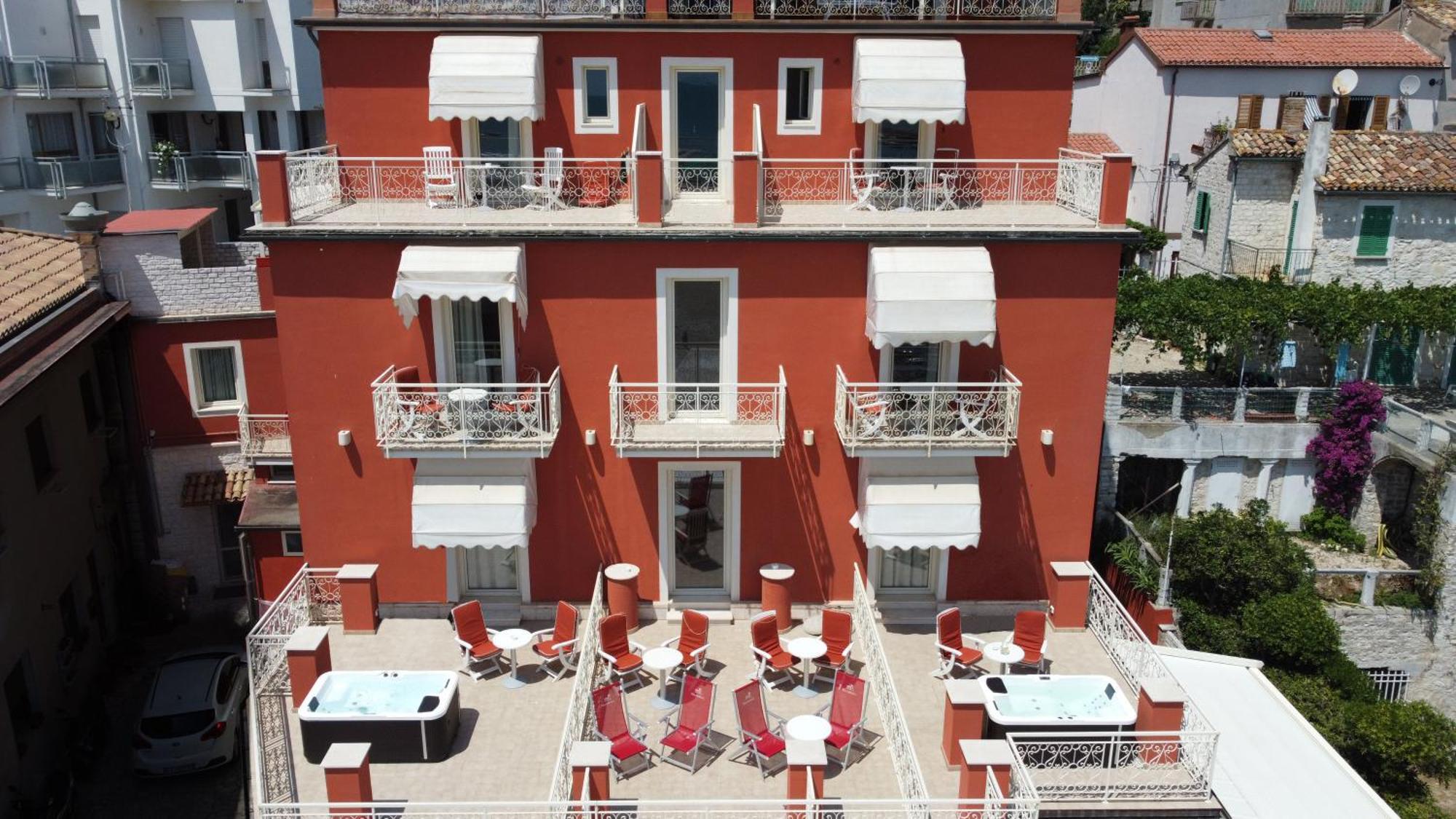 Hotel Villa Sirena Numana Exterior foto